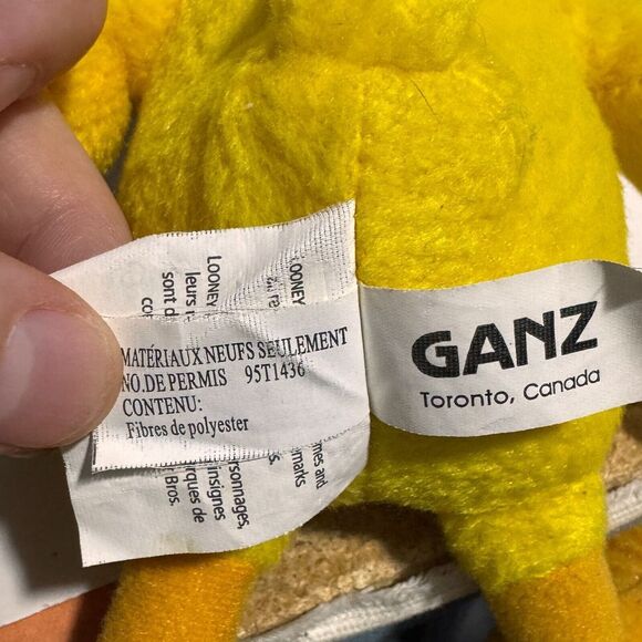 Tweety Bird 11" Plush with Original Tags Ganz Looney Tunes‎ Stuffed Animal - Picture 5 of 5